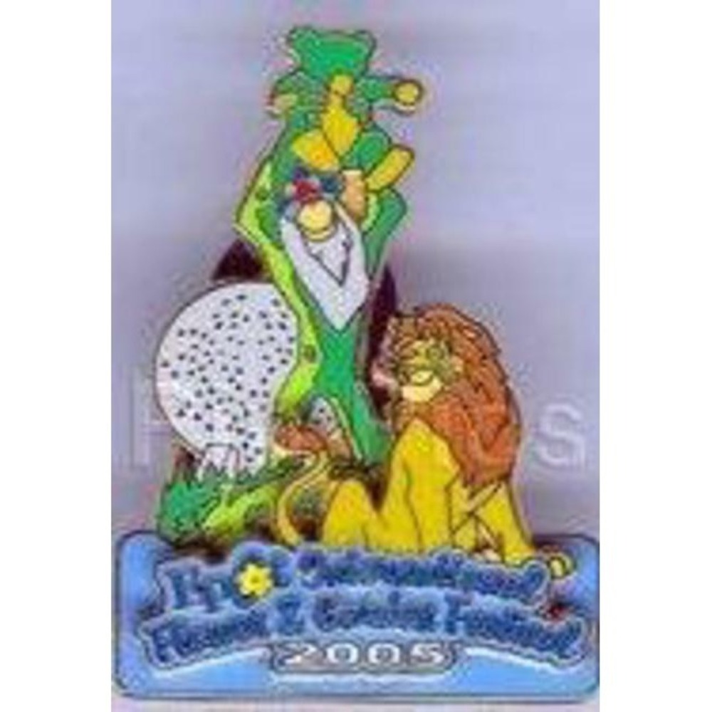 Disney Lion King Movie Epcot International Flower & Garden Festival LE Pin 38153